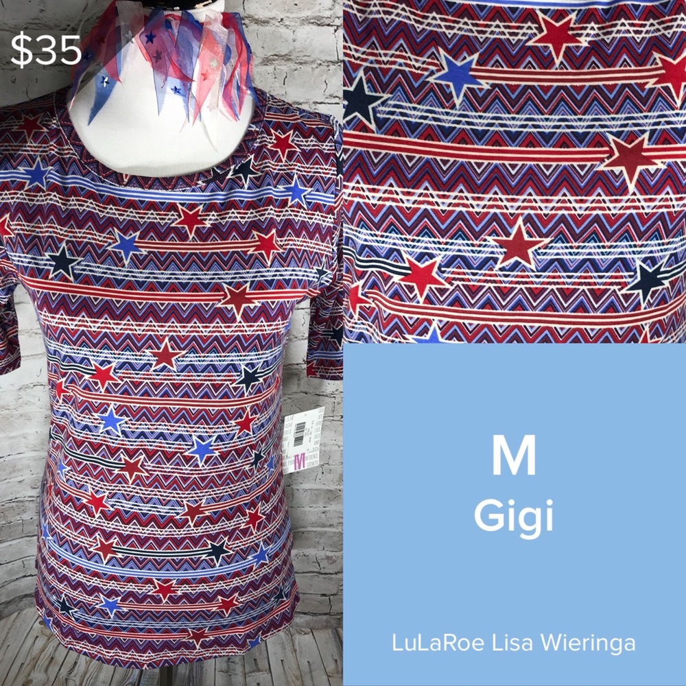 LuLaRoe Americana Gigi